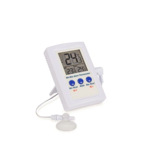 Nhiệt kế tủ lạnh/tủ đông hiển thị Max/Min có báo động - 810-090