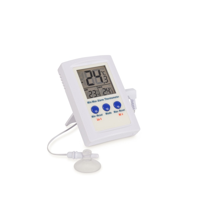 Nhiệt kế tủ lạnh/tủ đông hiển thị Max/Min có báo động - 810-090